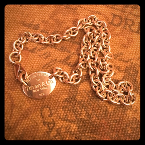 Authentic Silver Tiffany choker