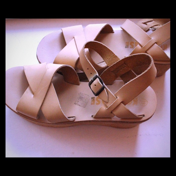KorkEase platform sandals