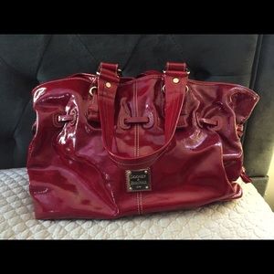 Dooney & Bourke Red patent leather