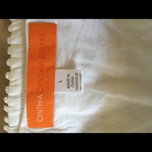 Cynthia Steffe white dress