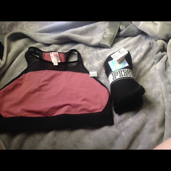 NWT vs legging & sports bra set - Picture 2 of 4