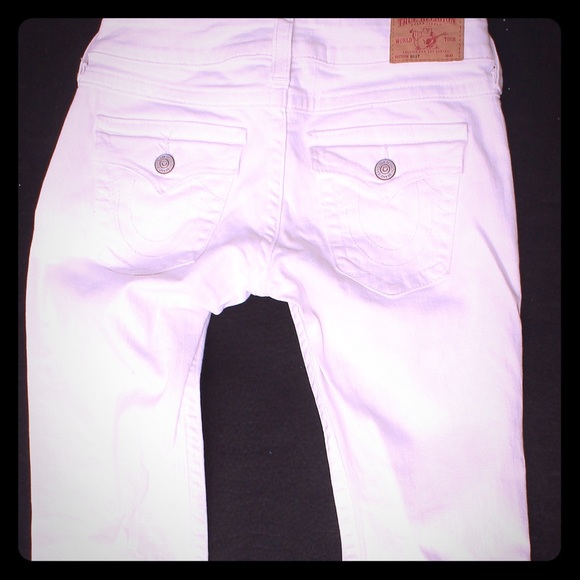 White true religion jeans