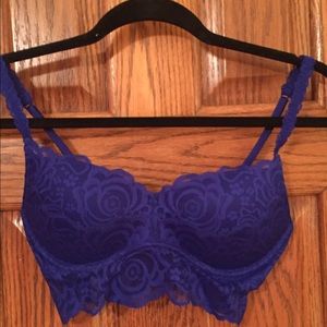 Victoria's Secret PINK Lace Push-Up Bralette NEW!
