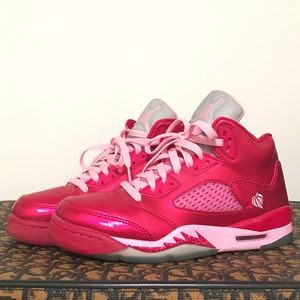 girls air jordan 5 retro (gs) · "valentine's day"