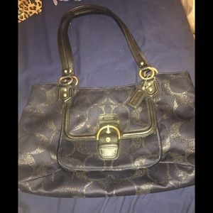 Coach Campbell Signature Purse