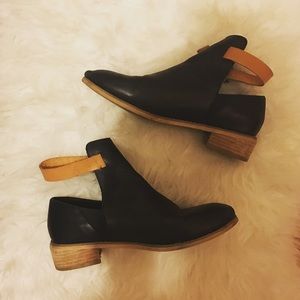 Urban Outfitters Black Booties