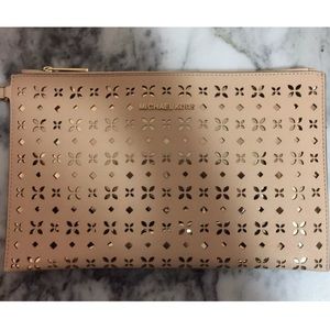 Michael Kors Perforated Clutch