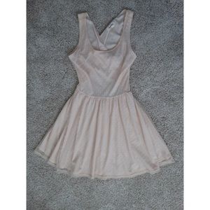 Crisscross Back Lace Mini