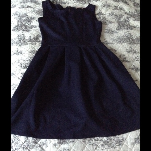 Navy dress from A'gaci