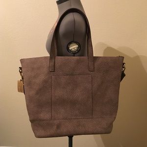 Tan oversized bag