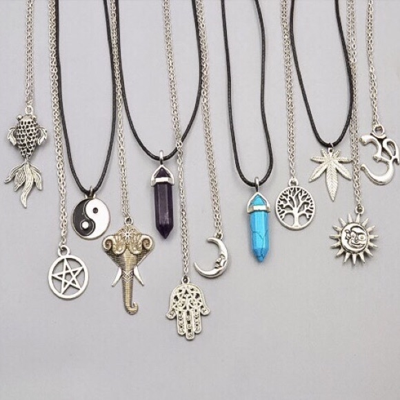 Boho chain necklaces