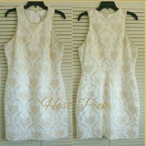 Host Pick🎉Belle Badgley Mischka Heather Dress