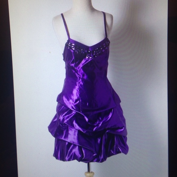 Purple Dressy Dress