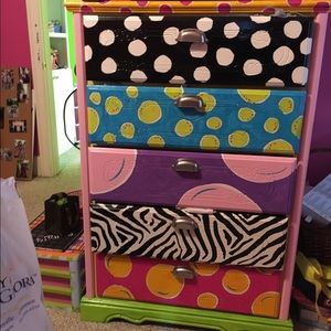 hand painted furniture