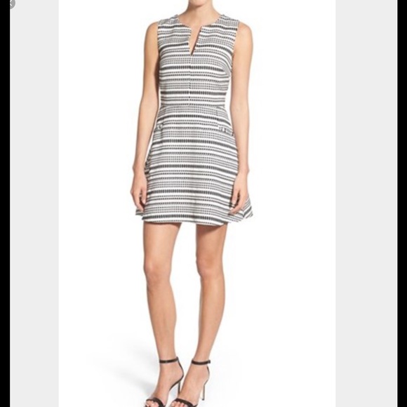 Cupcakes and cashmere jacquard print dress