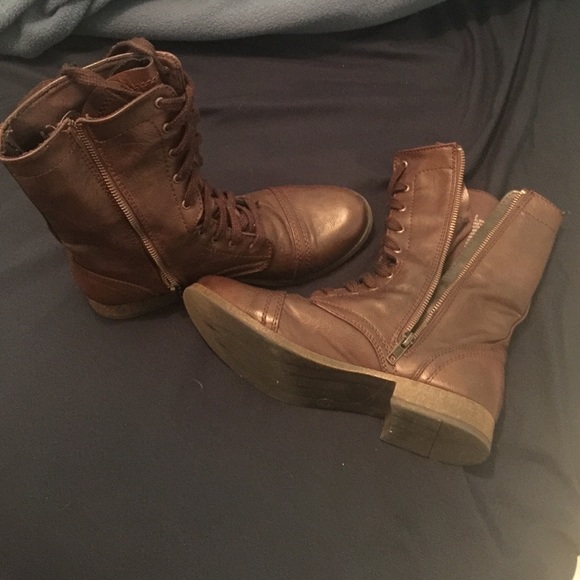 Women's "combat" style boots