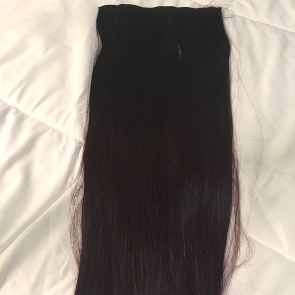 Hair extensions 24 long inches Black ombré