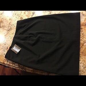Black pencil skirt