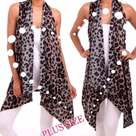 💥HOST PICK 8/31💥ANIMAL PRINT VEST - Picture 2 of 3