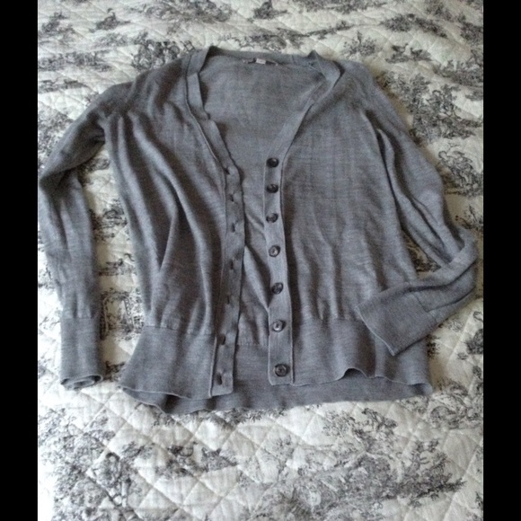 Loft gray sweater