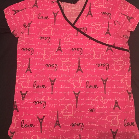 Women's scrub top