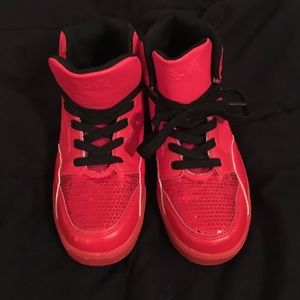 Red Sequin "Dance" Hightops