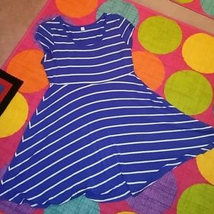 Cozy Cobalt Blue Dress