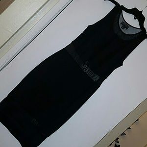 Black cocktail dress