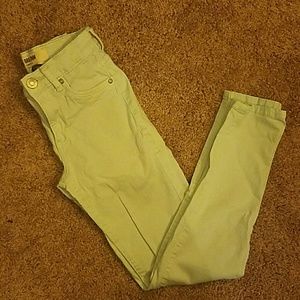 Mint ankle, retro high waist denim