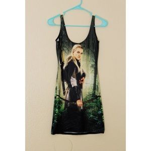 Black Milk LOTR Legolas Bodycon Dress BNWOT