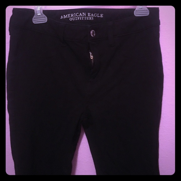 American Eagle Black Jeggings