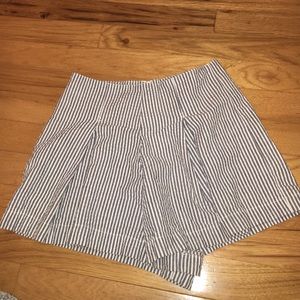 American apparel high waisted pleated shorts