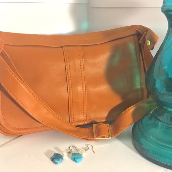 Soft brown adjustable strap bag