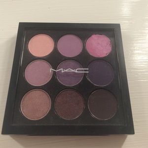 MAC purple eyeshadow palette