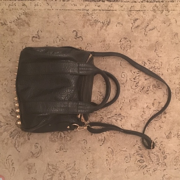 Black shoulder bag, dupe for Alexander Wang Rockie