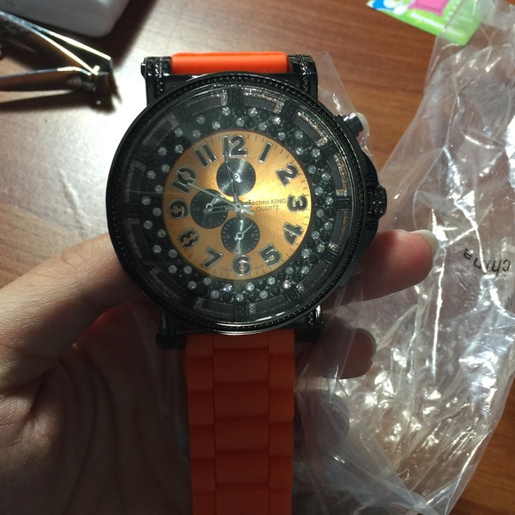 Orange watch
