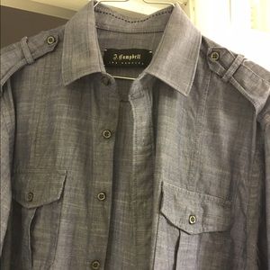 J Campbell Los Angeles chambray button down shirt