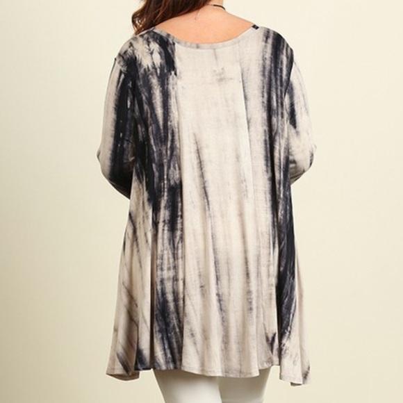 TIE DYE PRINT TUNIC - Picture 4 of 4