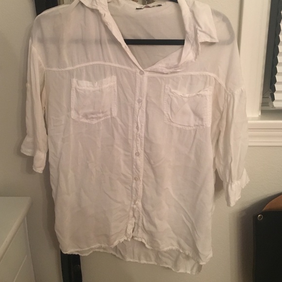 White button down shirt