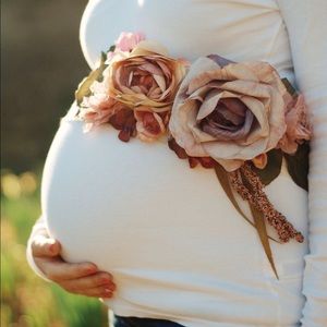 Custom maternity sash---pick your color scheme!!!