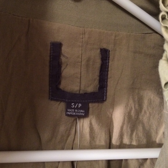 Beige Ruffle Jacket - Picture 3 of 3