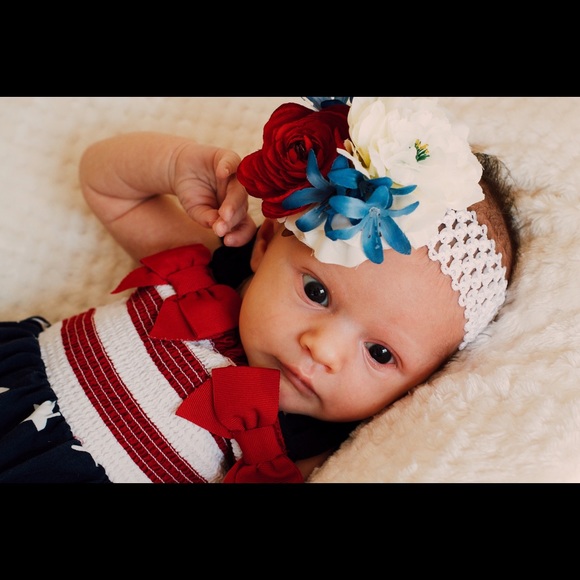 Custom baby headbands--pick your color scheme!! - Picture 1 of 1