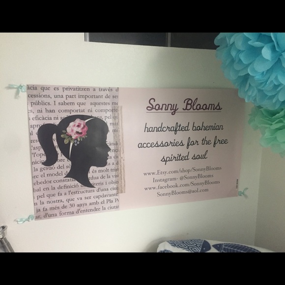 Welcome to my bohemian shop "Sonny Blooms"