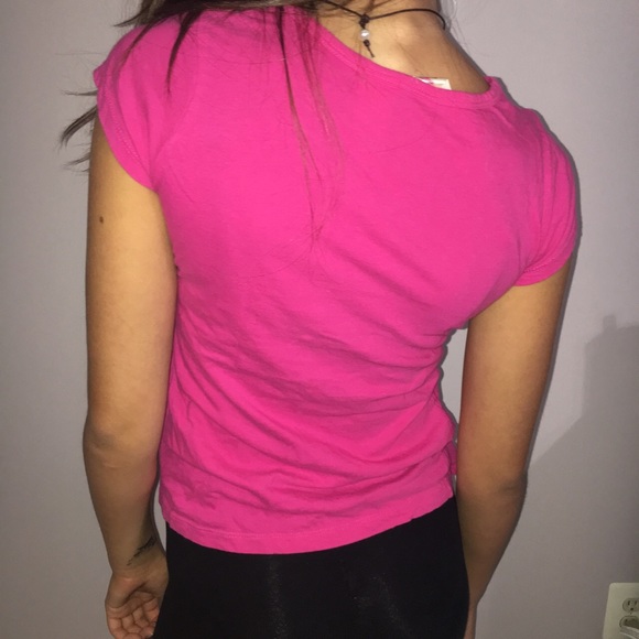 Pink graffiti shirt - Picture 3 of 4