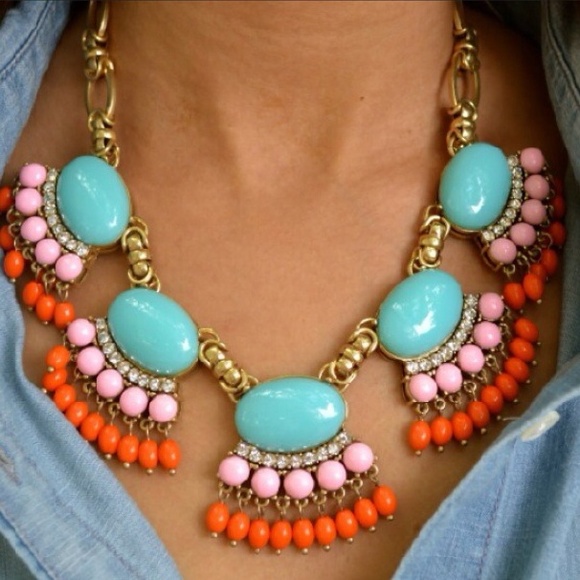Fringe Statement Necklace