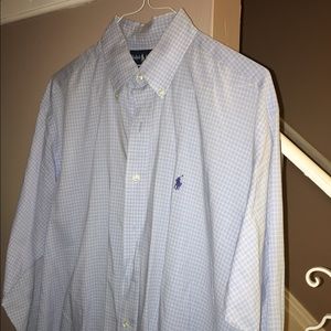 Ralph Lauren polo long sleeve dress shirt
