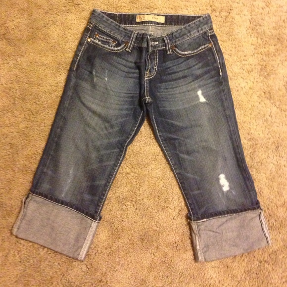 BKE denim-Star cropped jeans