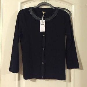 Black J. Crew Sweater NWT