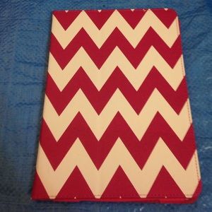 iPad Air tablet cover pink and white