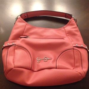 Jessica Simpson purse salmon colored